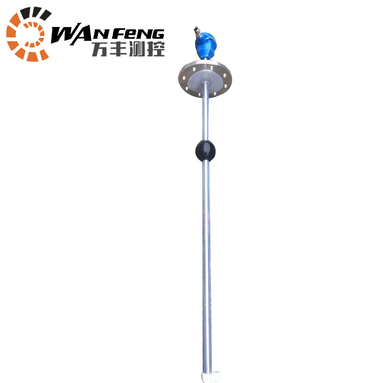 304襯四氟防腐浮球液位計，液位變送器，4-20ma
