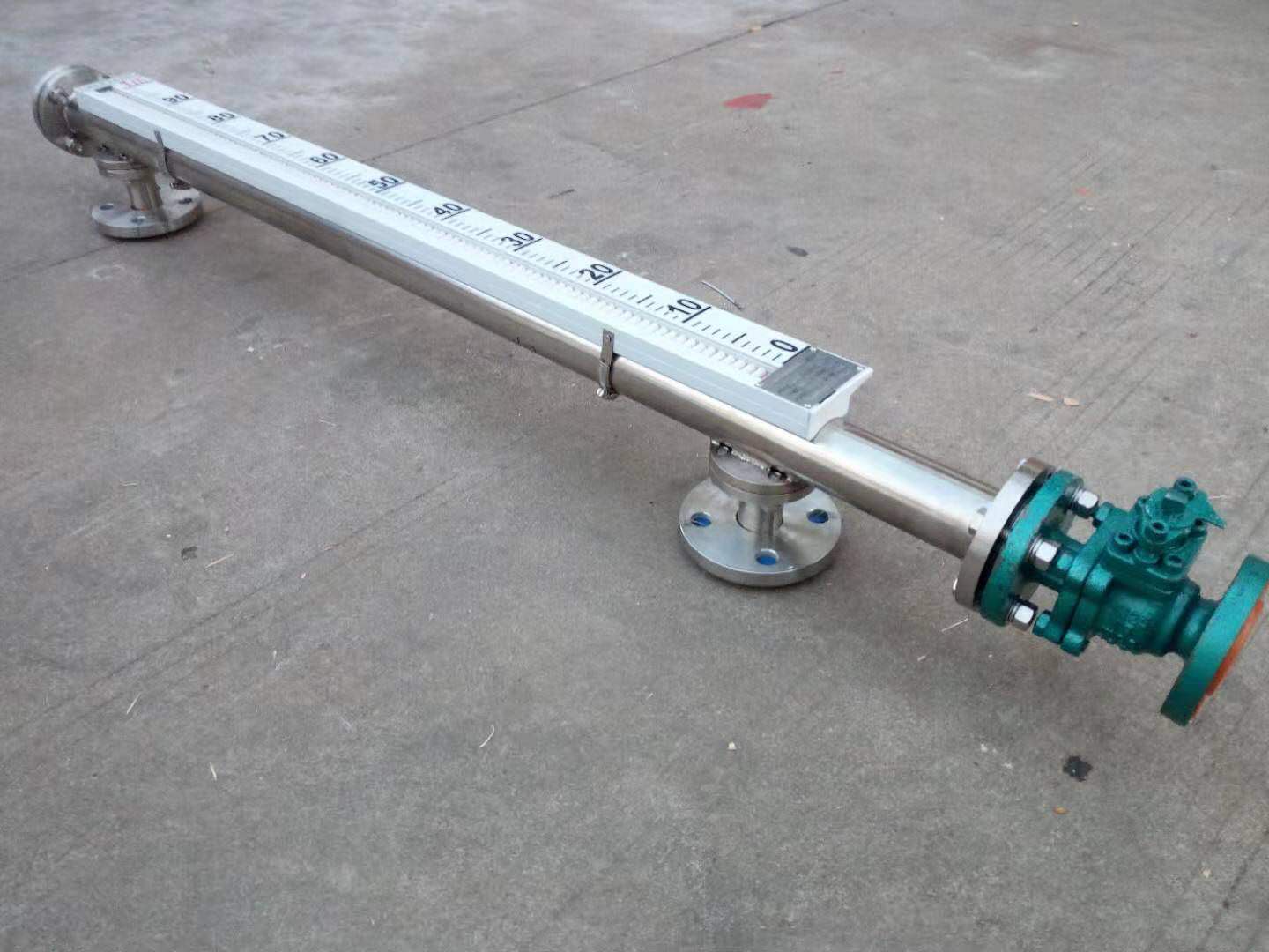 304/316L襯四氟磁翻板液位計(jì)帶排污閥，價(jià)格廠家報(bào)價(jià)